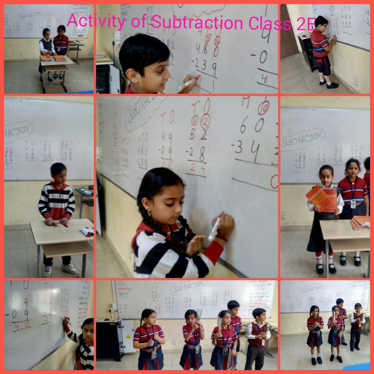 Subtraction Class 11 2018