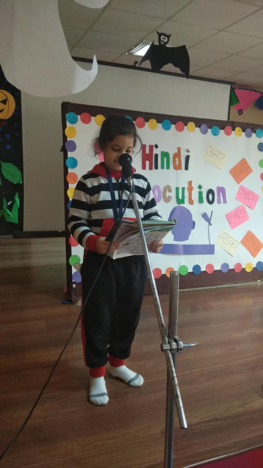 Hindi Elocution class-l