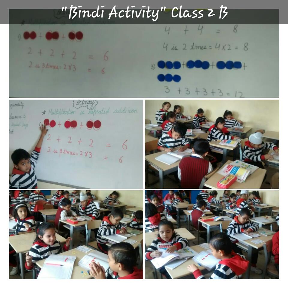 Multiplication Activity Class 11 2018