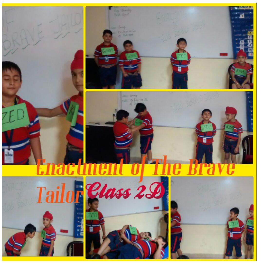 ENACTMENT OF "The Brave Tailor" Class II 2018
