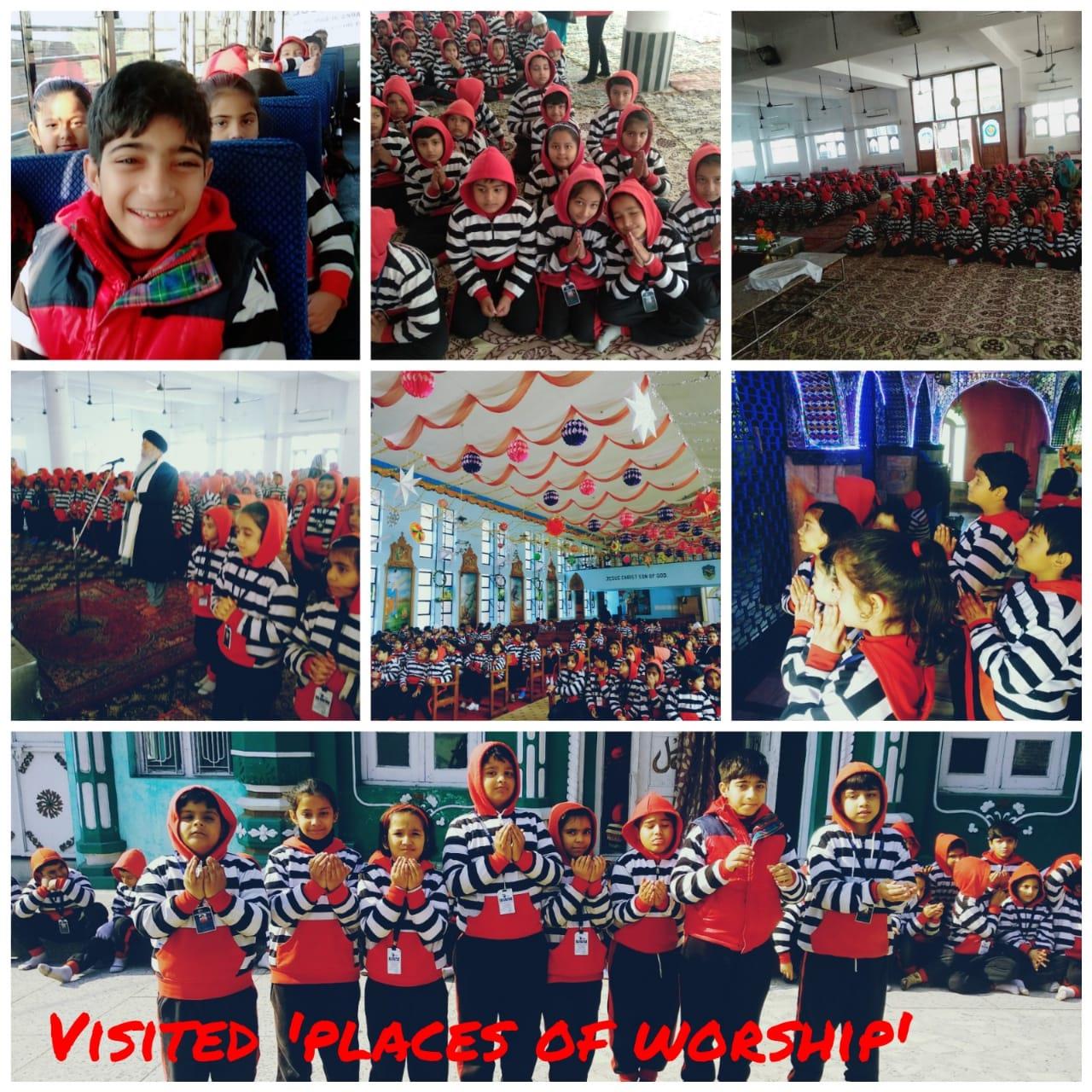 Visit to places of Worship Class II 2018