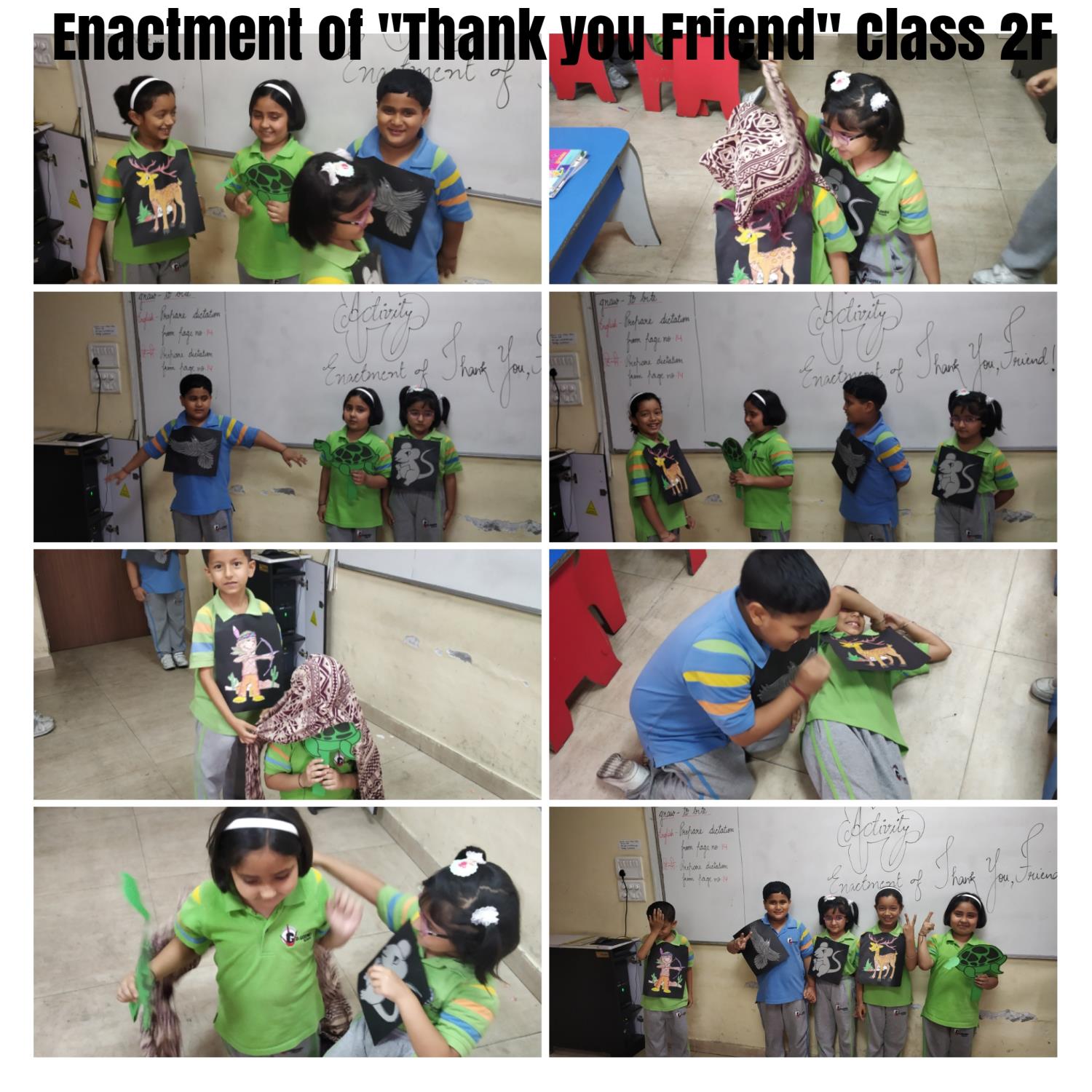 Enactment of Thank you Friend Class 2 2019