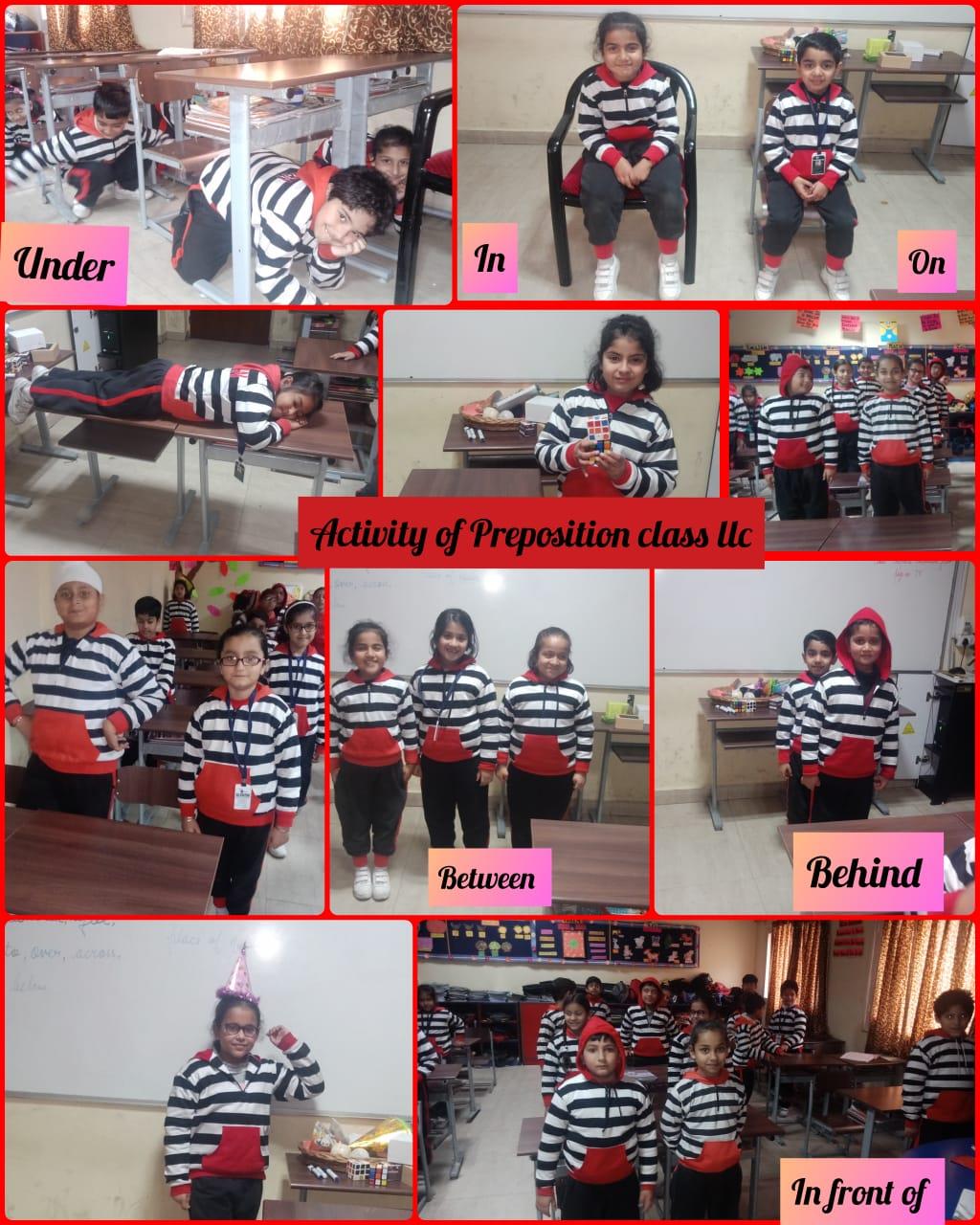 PREPOSITIONS CLASS II 2019