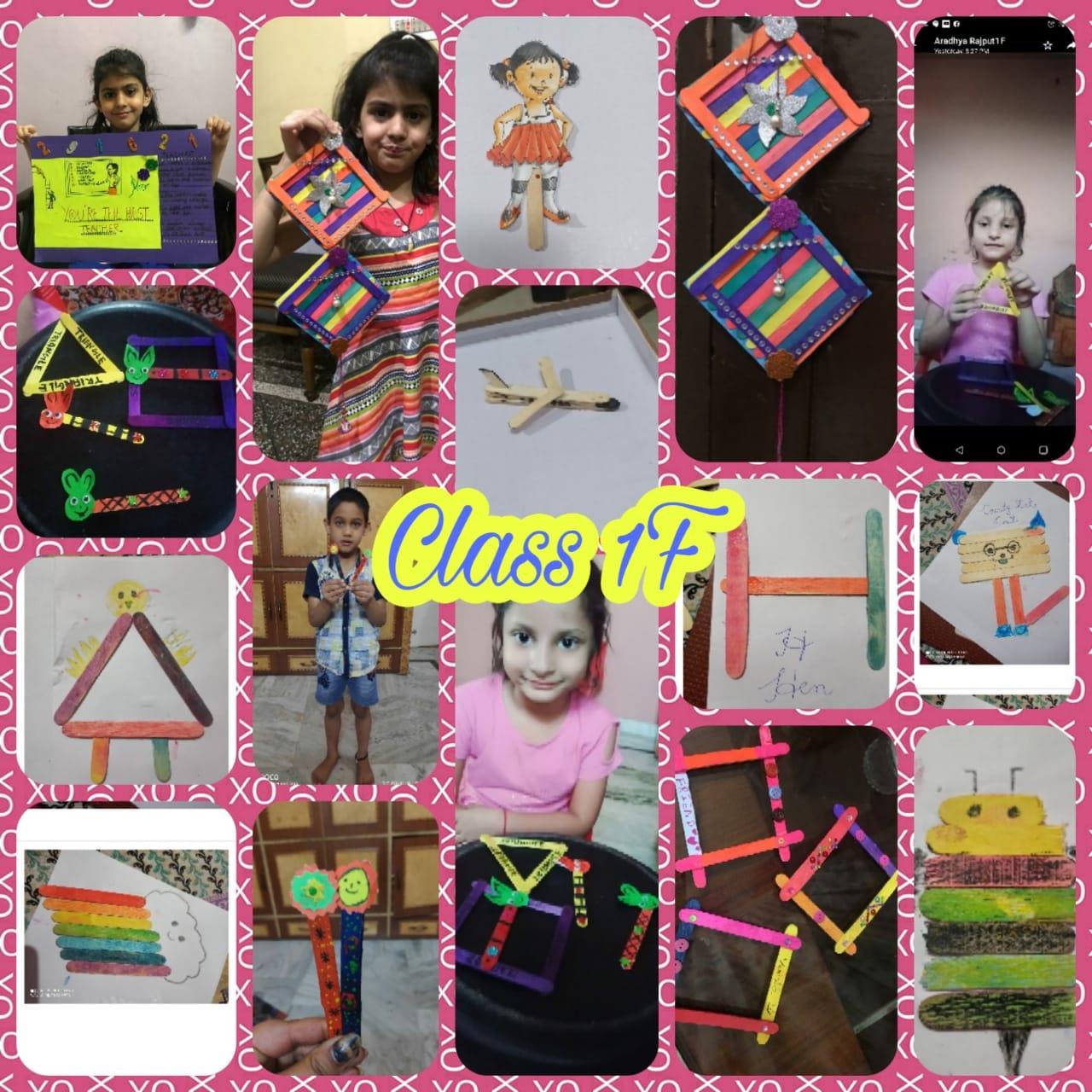Popsicle stick activity 2020 class1