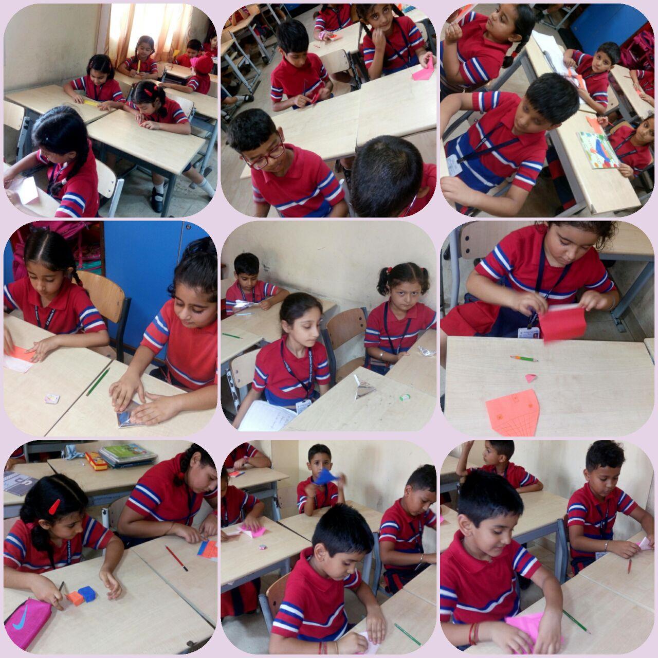 creative papers activity class-II
