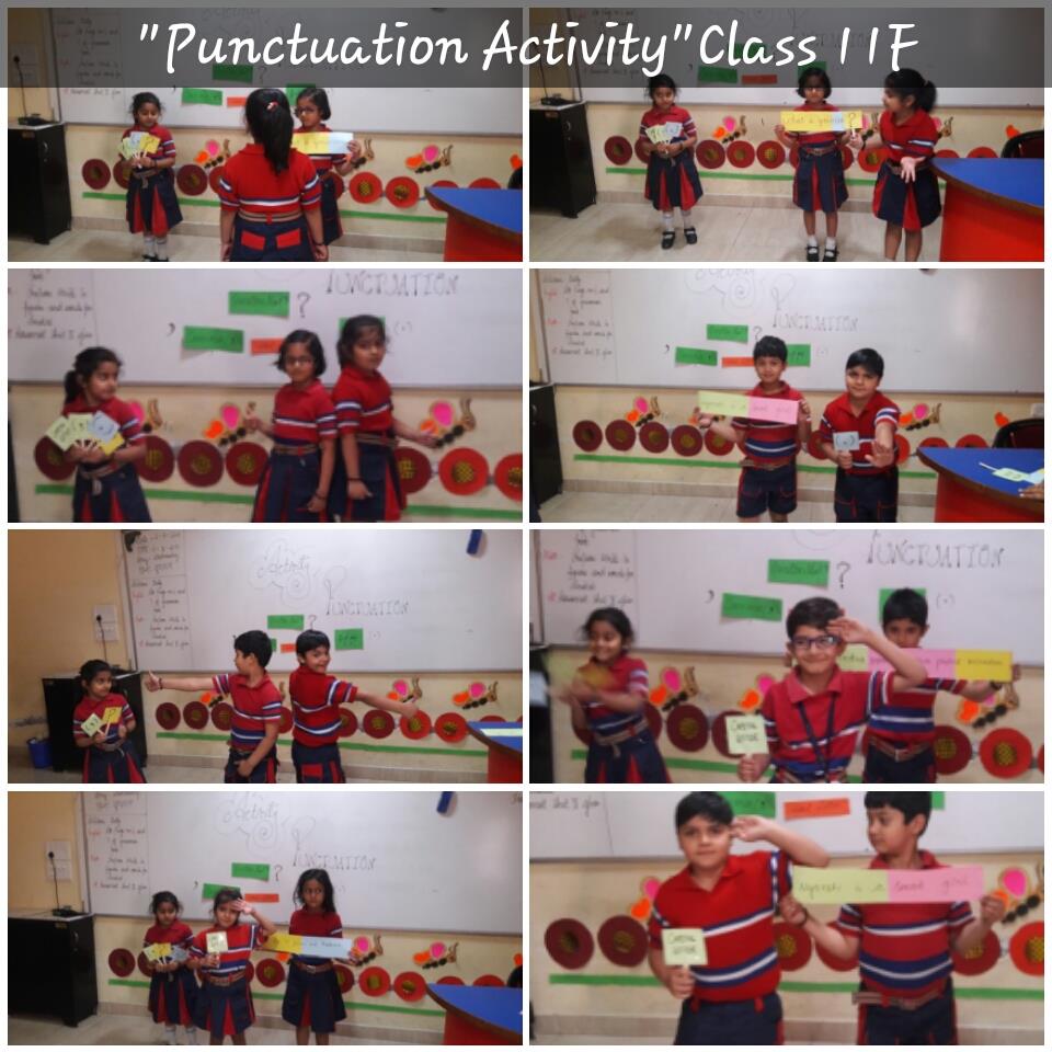 sentences and punctuation activity class-II