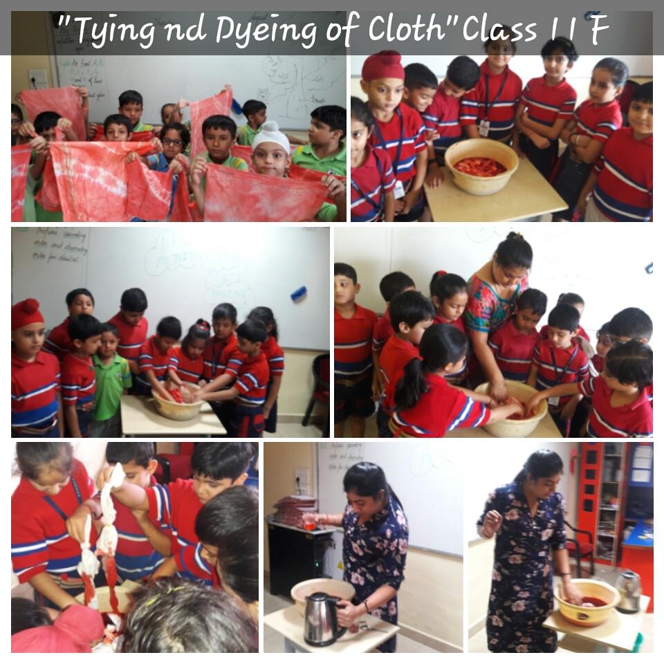 TIE AN DYE ACTIVITY II Class II 2018