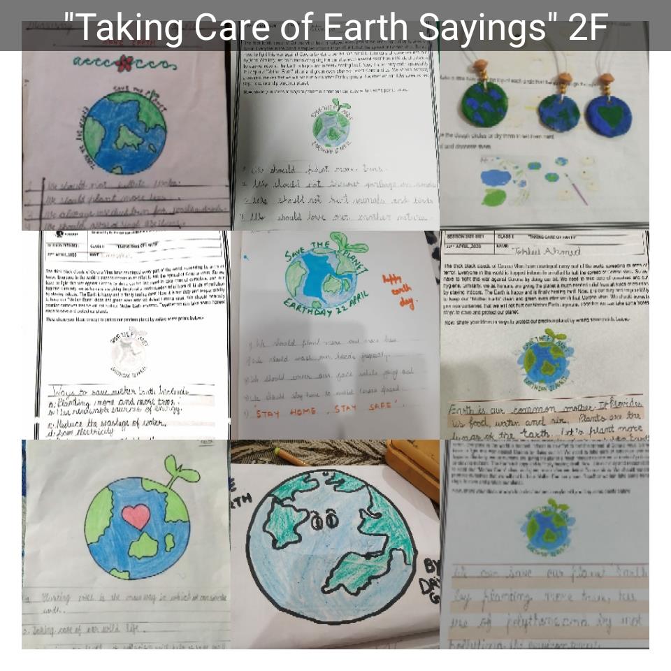 Earth Day activity classll 2020