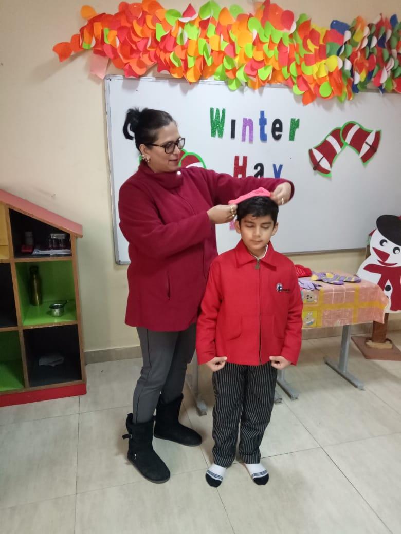Winter hay day class-l