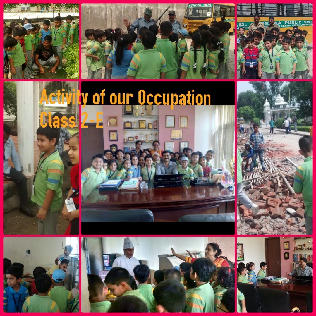 OUR OCCUPATION CLASS 11 2018