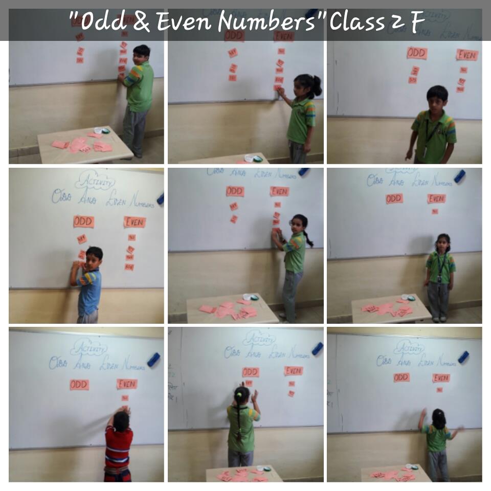 Odd & Even Numbers Class  II 2018