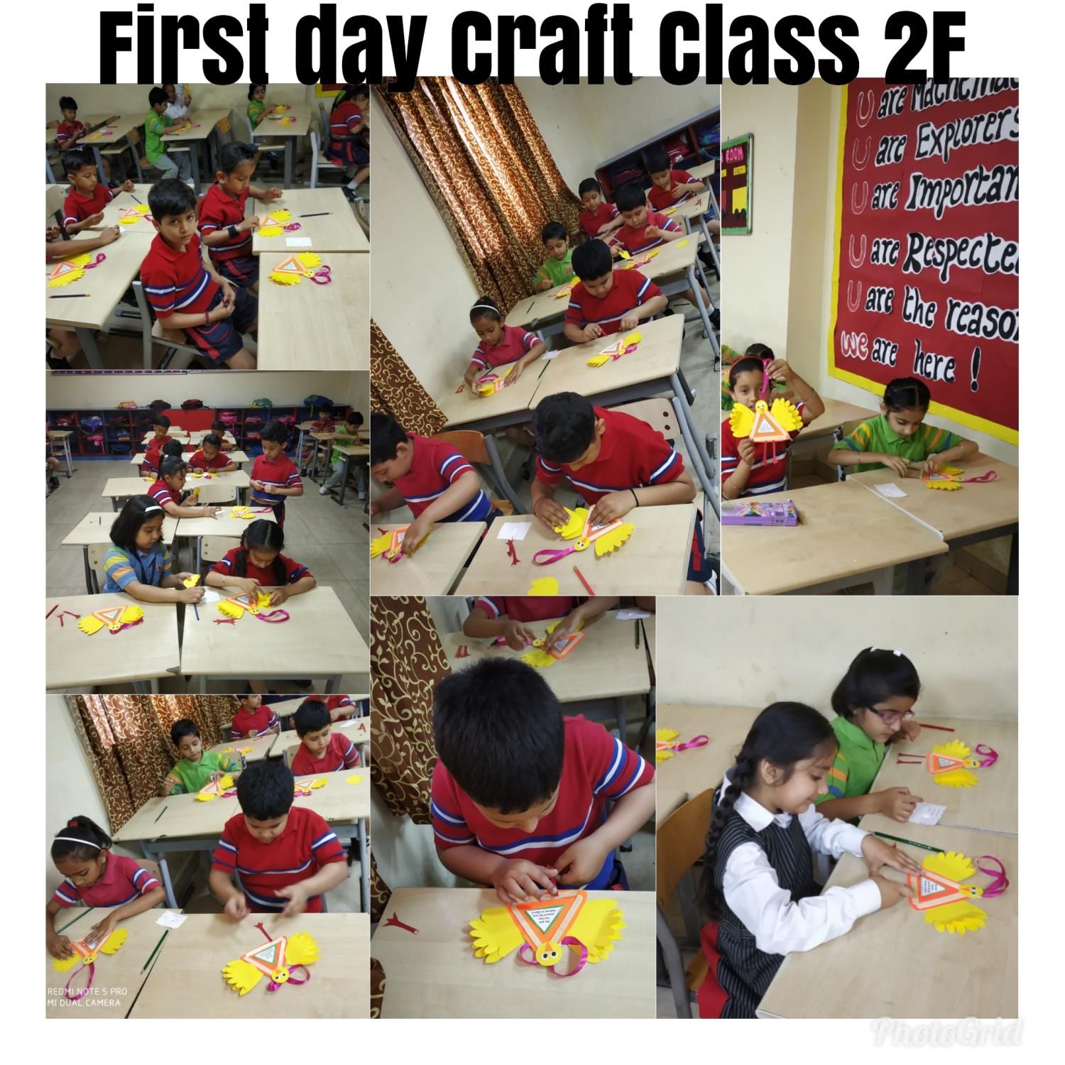 First day Craft  Class ll 2019