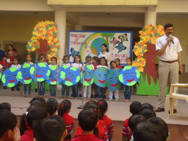 Earth Day Celebration 2017 CLASS I&II