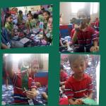 Book week ends : Book mark making competition was held