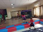 Kindergarten : Indoor obstacle course